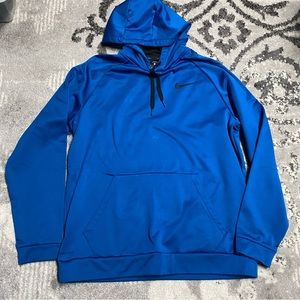 Nike Bright Blue Dry Fit Sweatshirt Hoodie